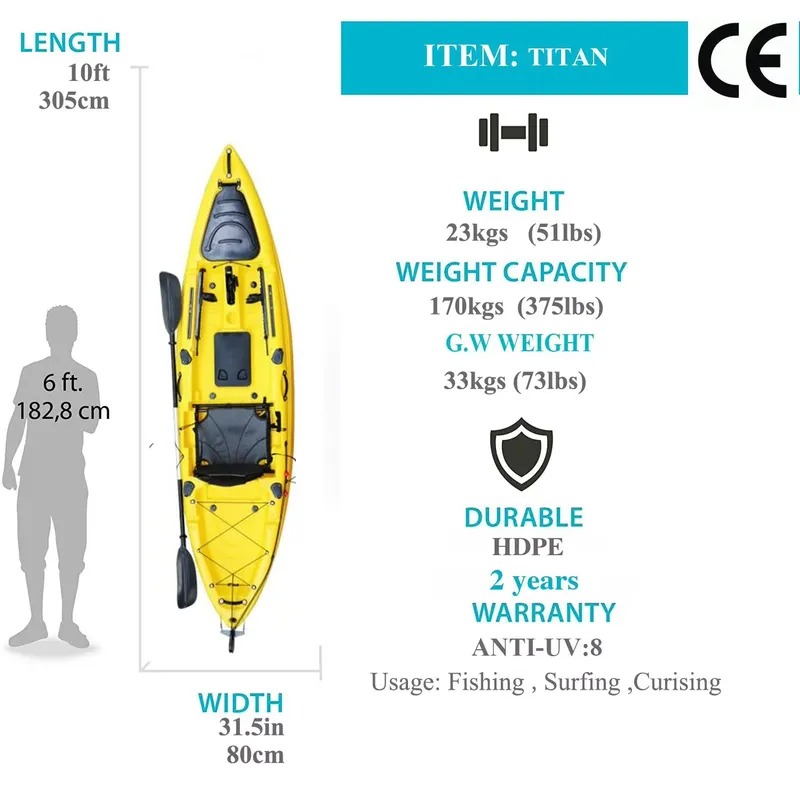 10ft Tek Kişilik Elektrikli Mo - Fishing Kayak Seat incelemesi ve fiyatı