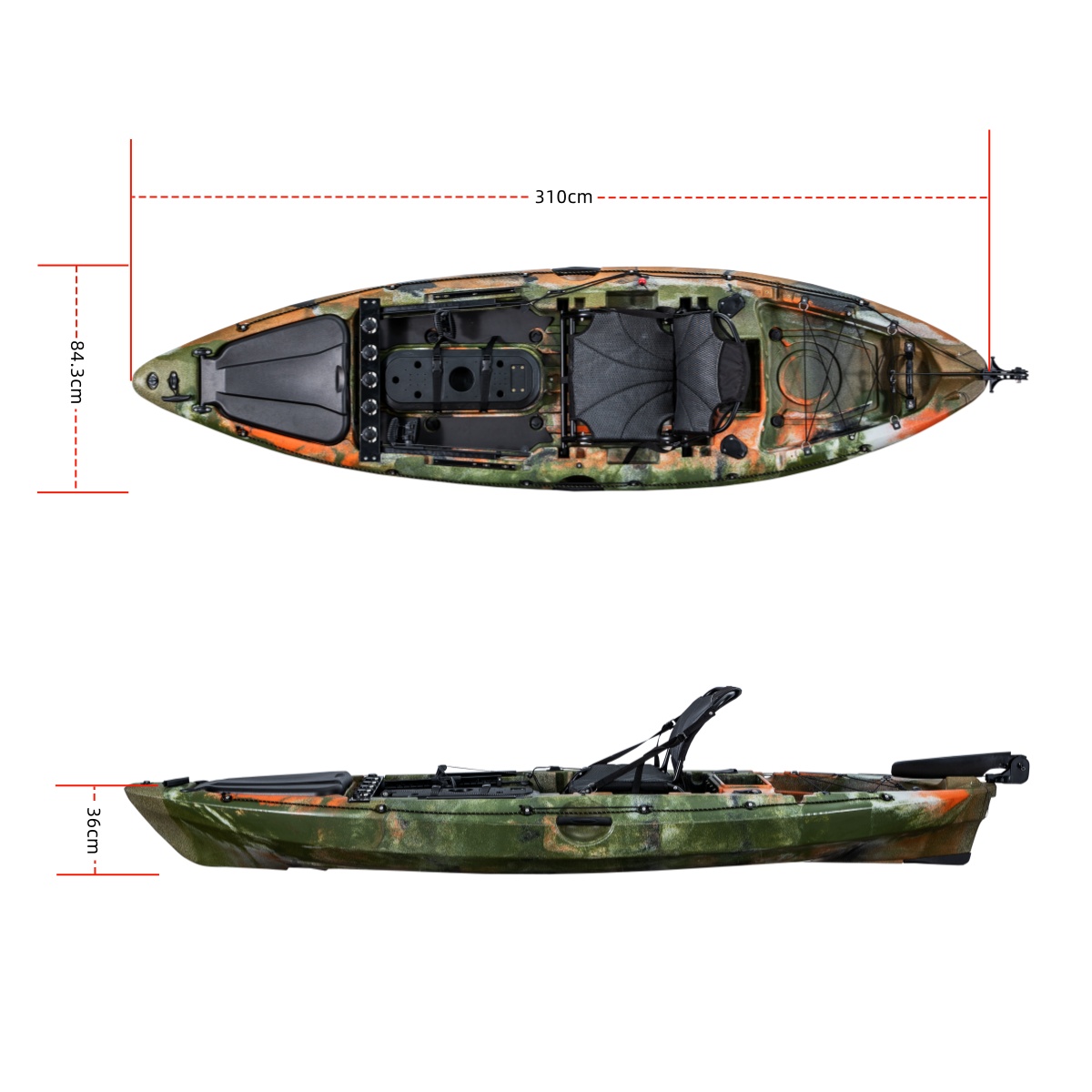 Birinci sınıf Tek Balıkçılık K - Fishing Kayak Seat incelemesi ve fiyatı